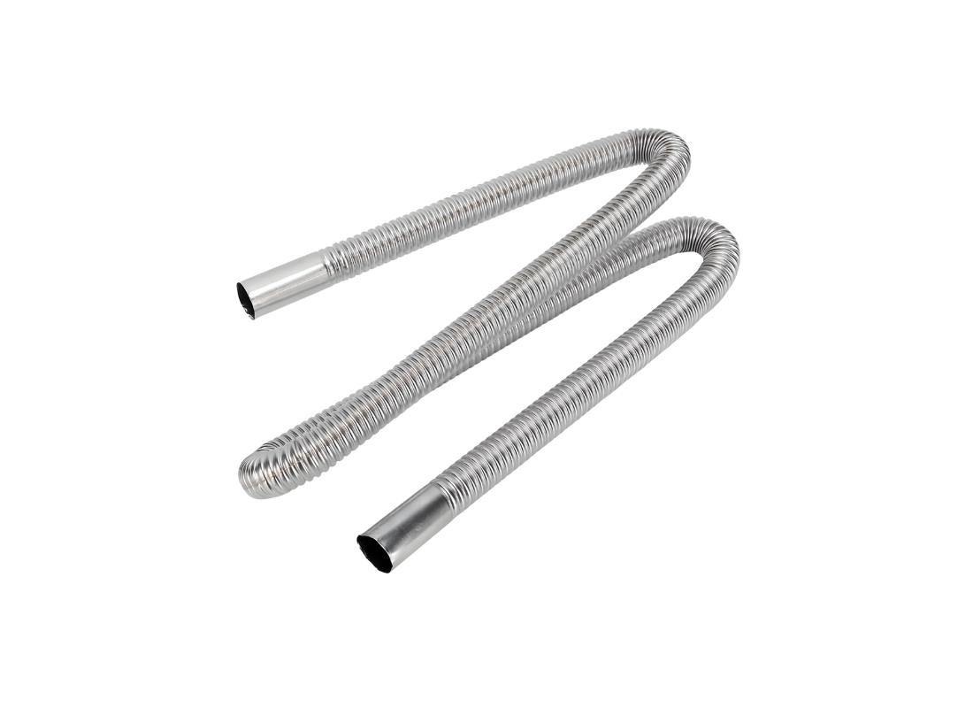 PDH Pilbara Stainless Steel Heater Exhaust Pipe – 600mm Flexible
