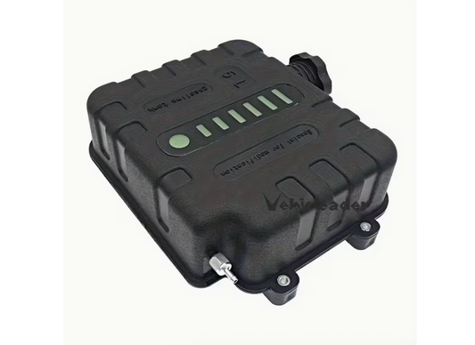 PDH Karijini 5L black diesel fuel tank for heaters, compact and durable plastic tank for diesel storage.