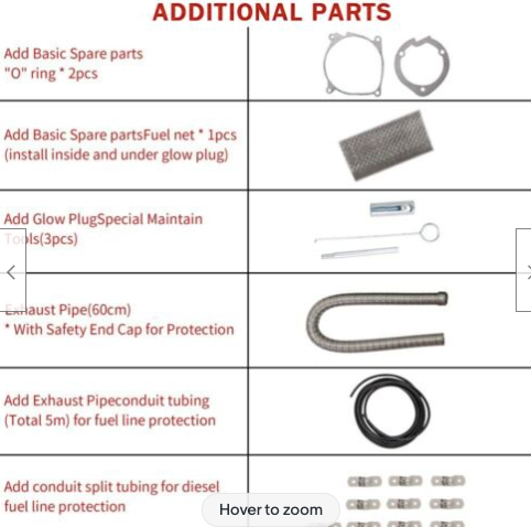 AU Focus 12V 2kW Bluetooth Diesel Heater Kit – Caravan, Camper & 4WD