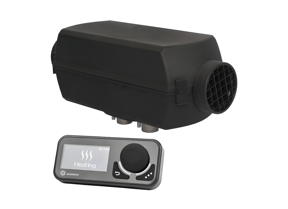 Autoterm 12V 2kW Diesel Air Heater Kit with Digital Display Comfort Controller
