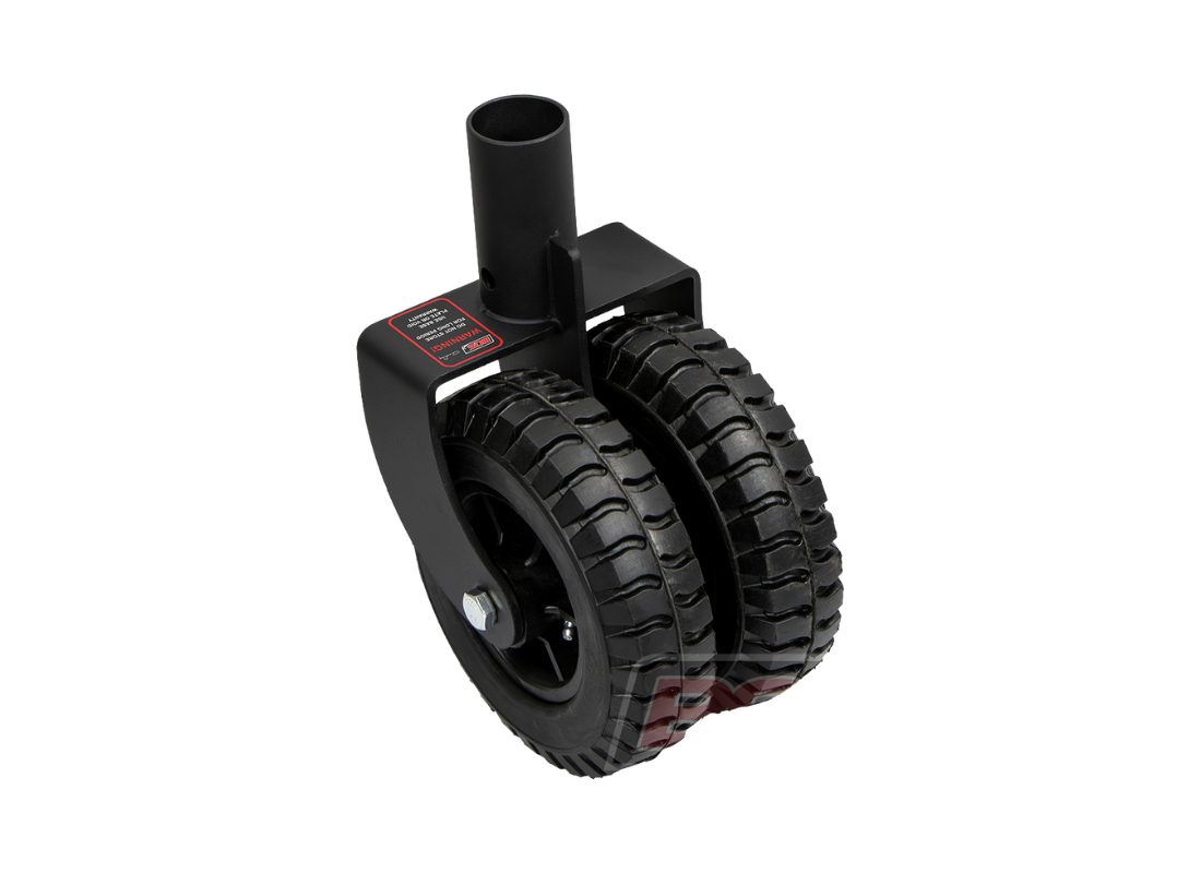 BOS 8″ Double Offset Jockey Wheel – Heavy Duty Trailer Wheel