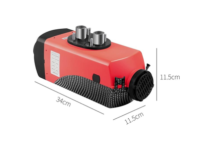 PDH Kimberley Compact – 12V 2kW Diesel Heater Kit with 10L Fuel Tank & Remote