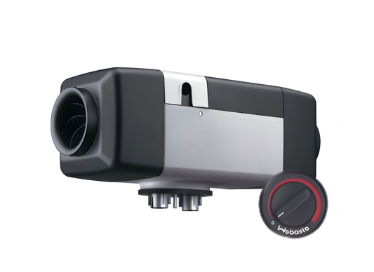 Webasto 12V 2kW Diesel Air Heater Kit – Rotary Controller (Single Outlet)